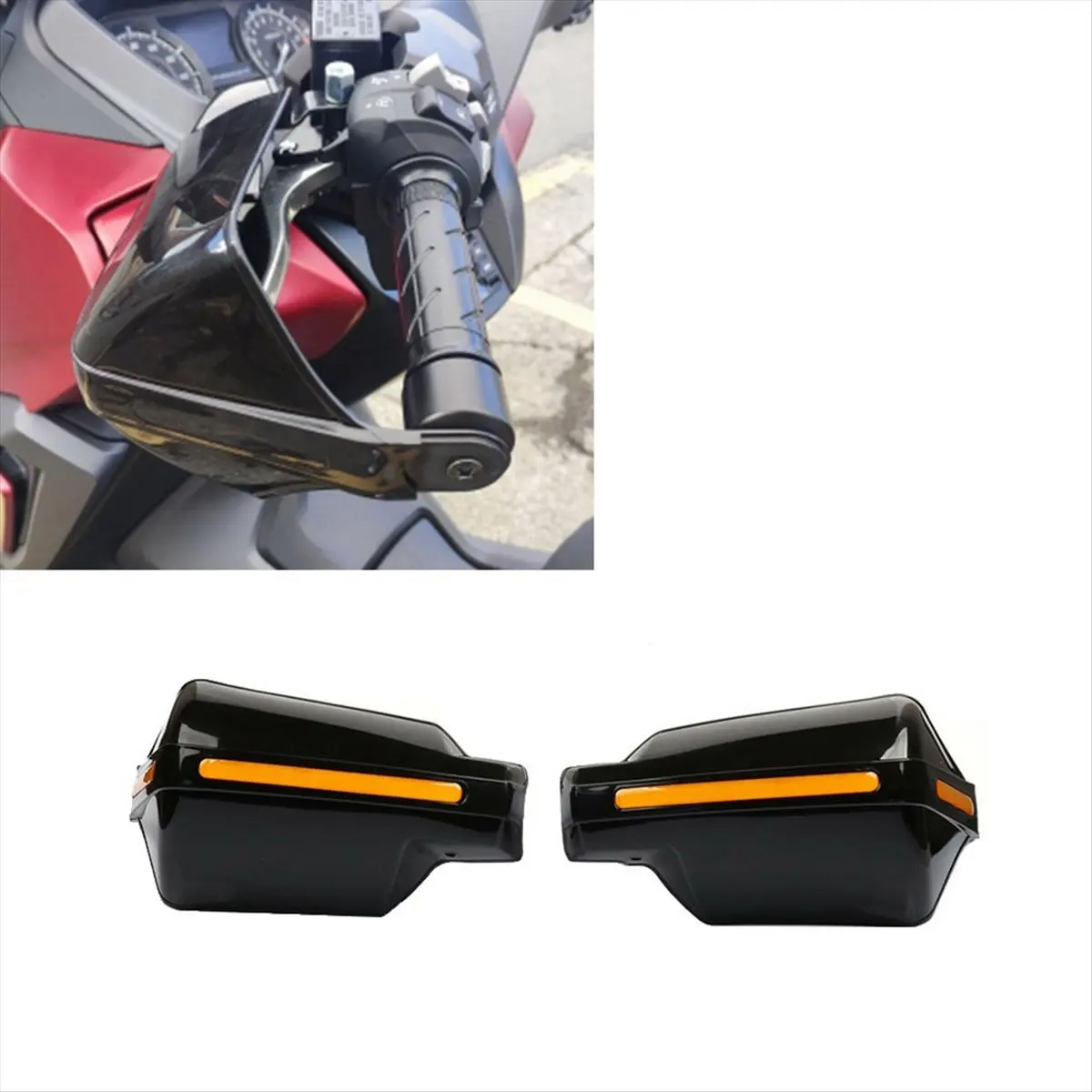 Compatible Motorcycle Handguard Protector for 250 / 125 NSS250 NSS125 Handlebar 18-21mm Hand Shield Guard Windproof A