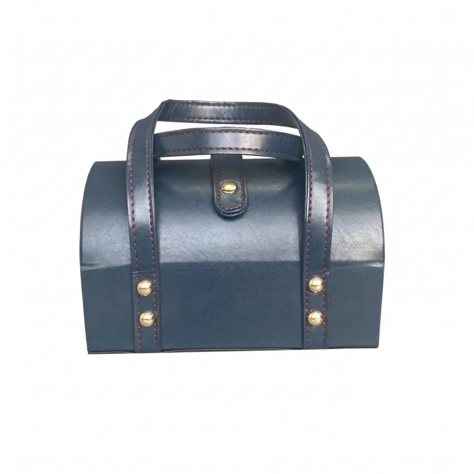 Jewelry Storage Box Organizer for Bracelets Portable PU Leather Display Case Multi Slot Holder for Dressing Table