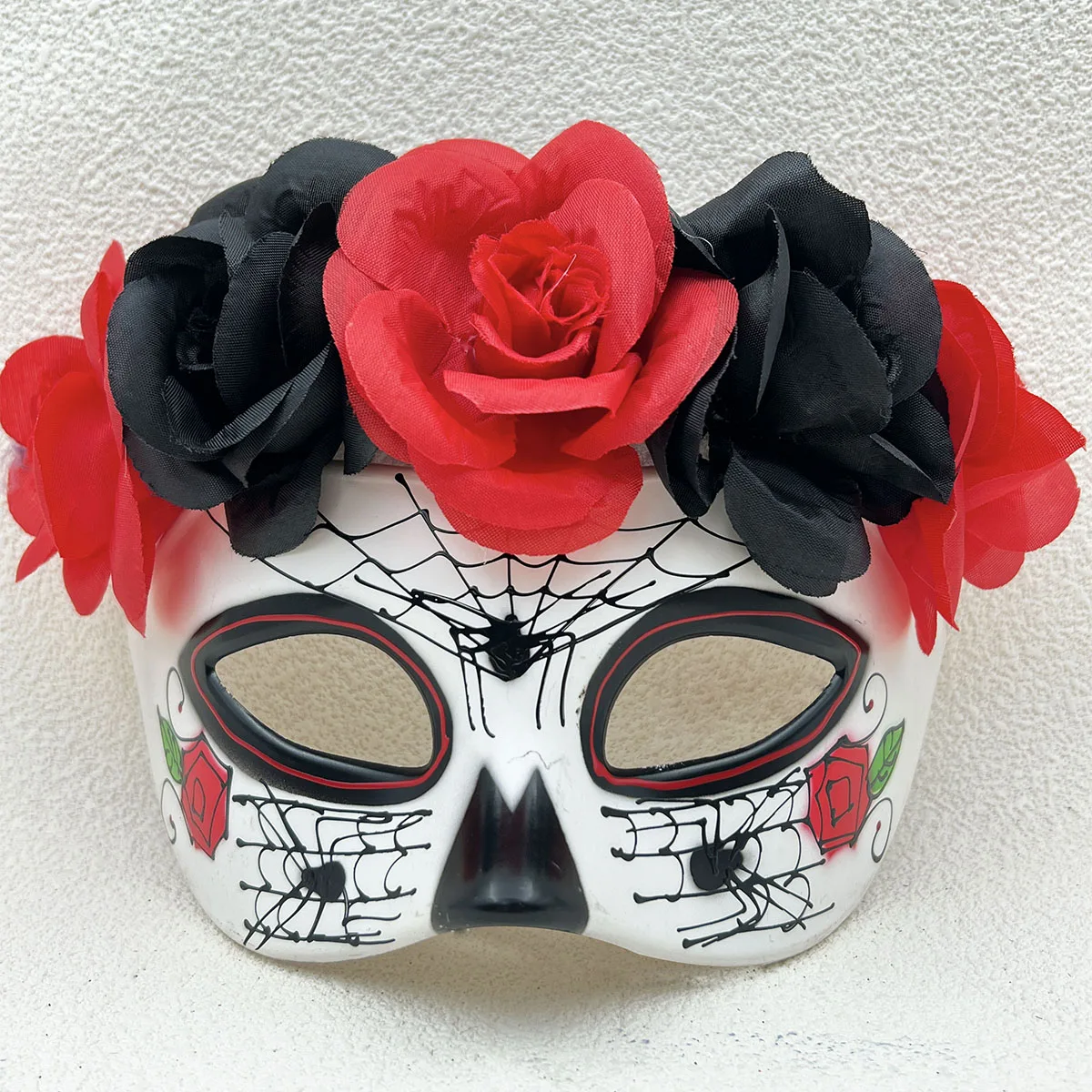 1PC-6PC Ladies' Half Face Mask Suitable For Role-Playing Props Such As Halloween Day of the Dead costume parties