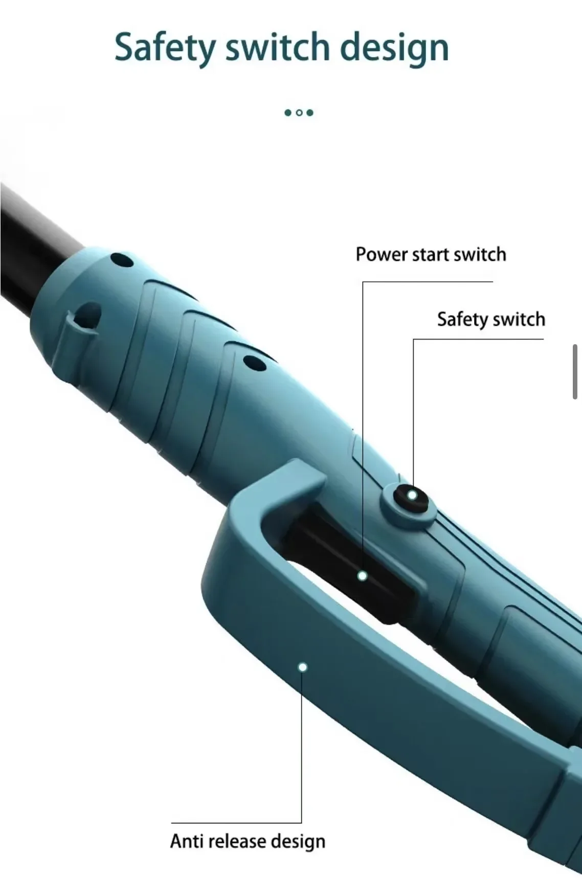 Coupe-élagage de jardin électrique sans fil, sécateur de branches d'arbres, ciseaux à poteau télescopique, tronçonneuse à alimentation au lithium, OEM, personnalisé