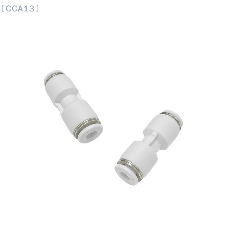 1/2/4pcs Pneumatic Push To Connect Fitting With Leak Proof Seal And Easy Installation Perfect For 3D Printer Air Tubing Project