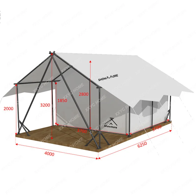 Outdoor Tent Scenic Spot Hotel Homestay Wild Luxury Camp Camping Restaurant Group Building