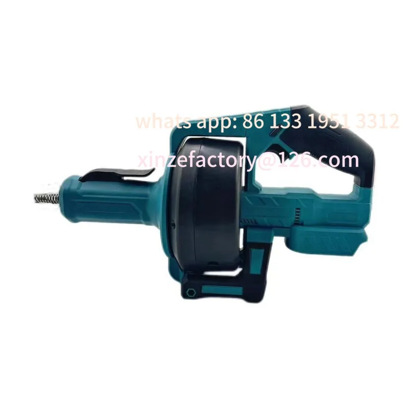 

Lithium battery pipe dredging machine, household portable kitchen sewer pipe floor drain toilet blockage dredging