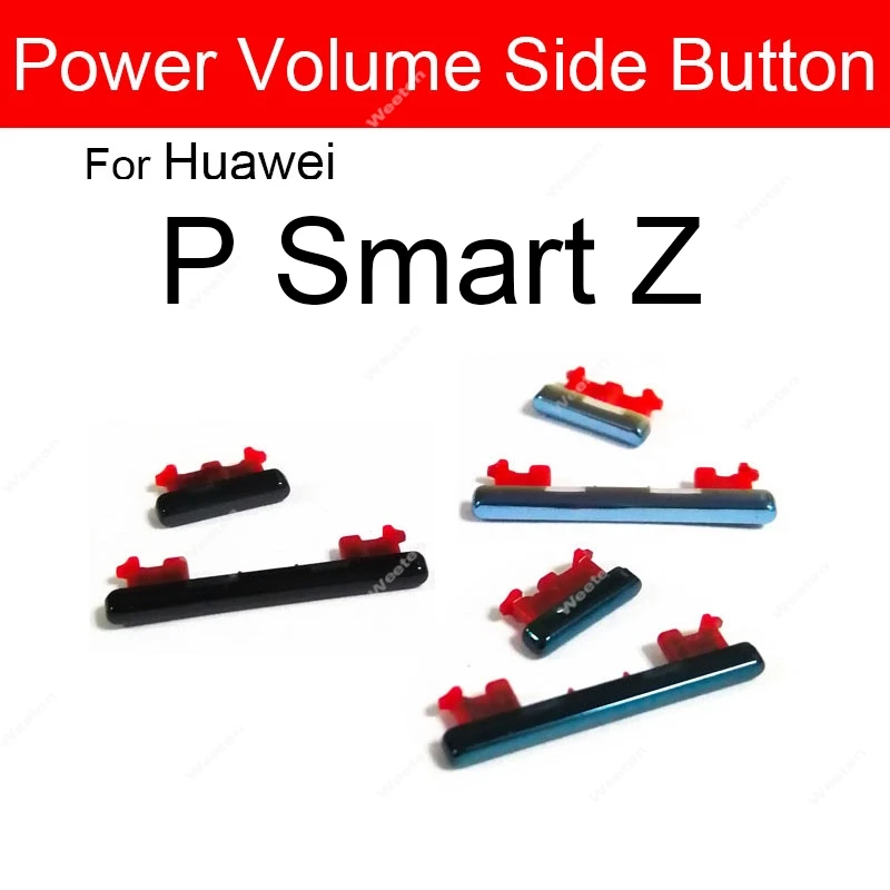 Power Volume Side Buttons For Huawei P Smarts Plus P Smarts Plus Z 2019 Side Power Up Down Volume Button Keys Repalcement Parts