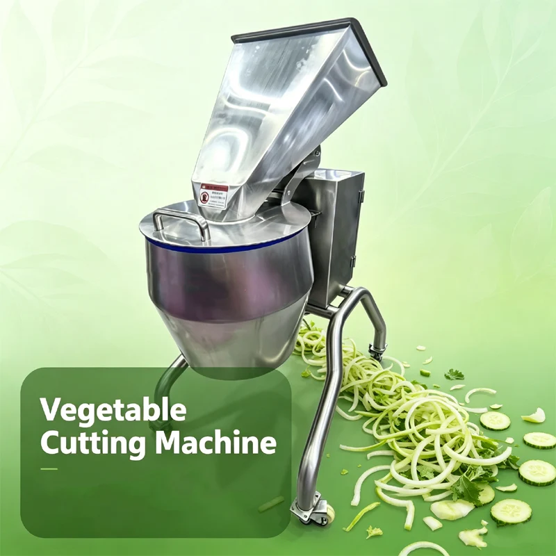 Project Commercial Vegetable Cutter Machine Centrifugal High Production Fruit Vegetable Cutting Equipment