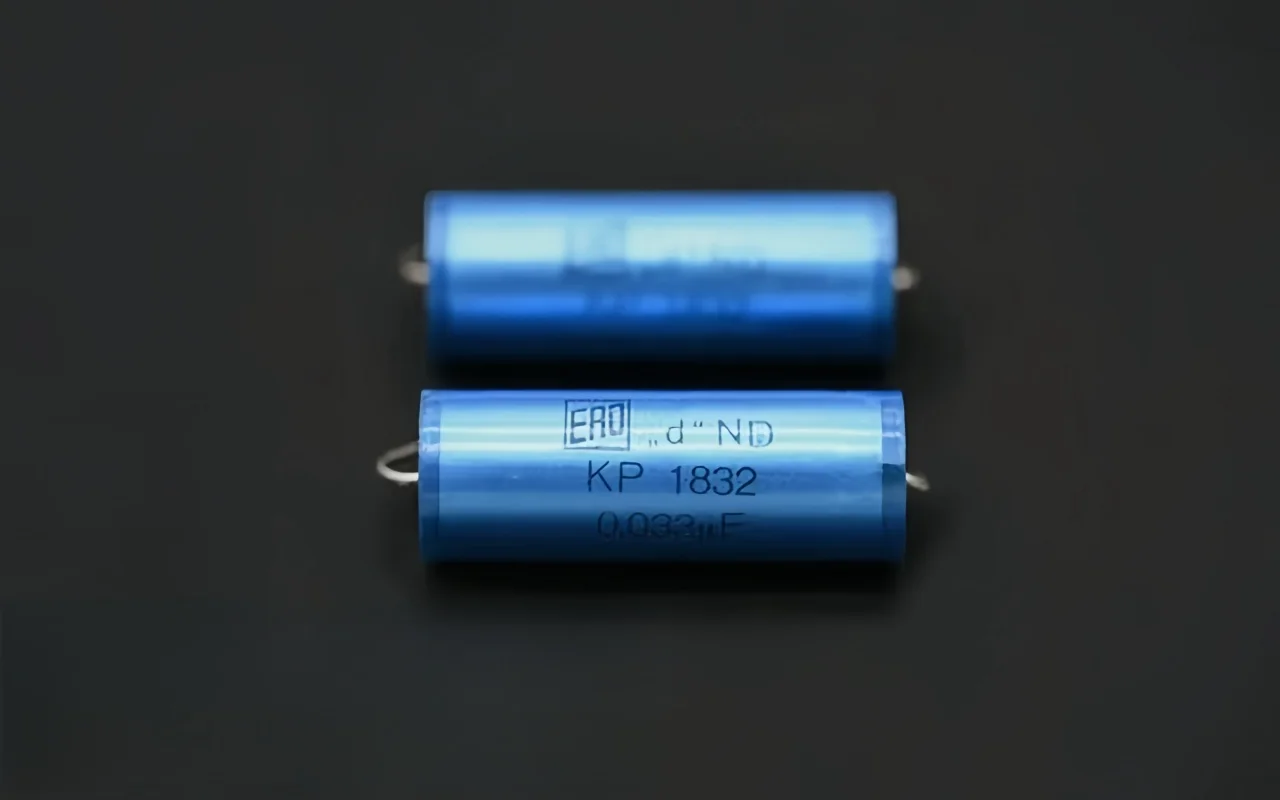 1PCS original Germany VISHAY ERO Blue Ghost 470/3300/4700P cathode crossover audio axial capacitor