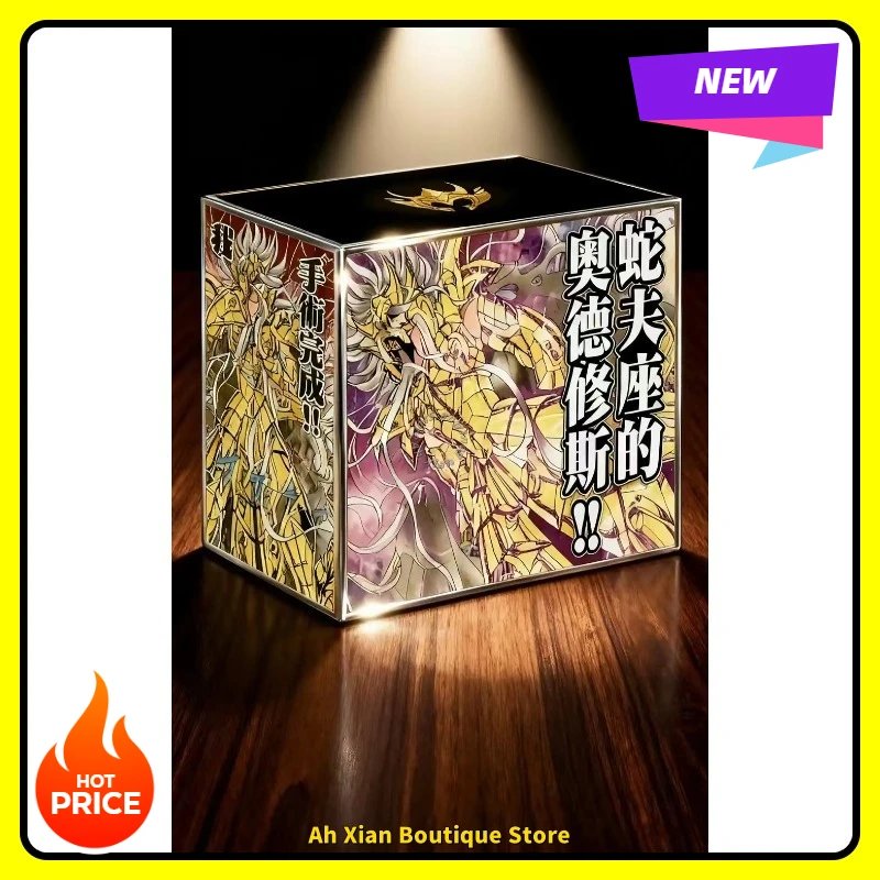 

New MST Saint Seiya Myth Cloth EXM Ophiuchus Serpentaire Odysseus Gold Next Dimension/ND LC Knights of The Zodiac Figure