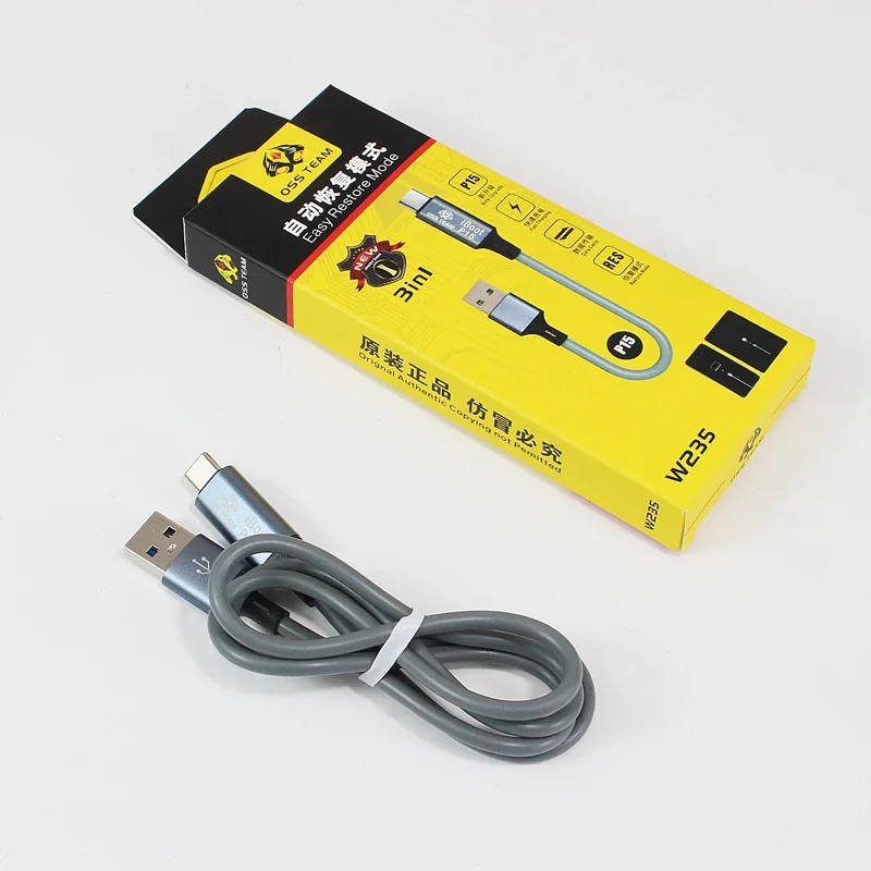 Magico-Puerto P15 OSS tipo C, Cable de restauración fácil para iPhone 15, inicio rápido, ir al modo de recuperación, Cable de modo DFU de restauración intermitente