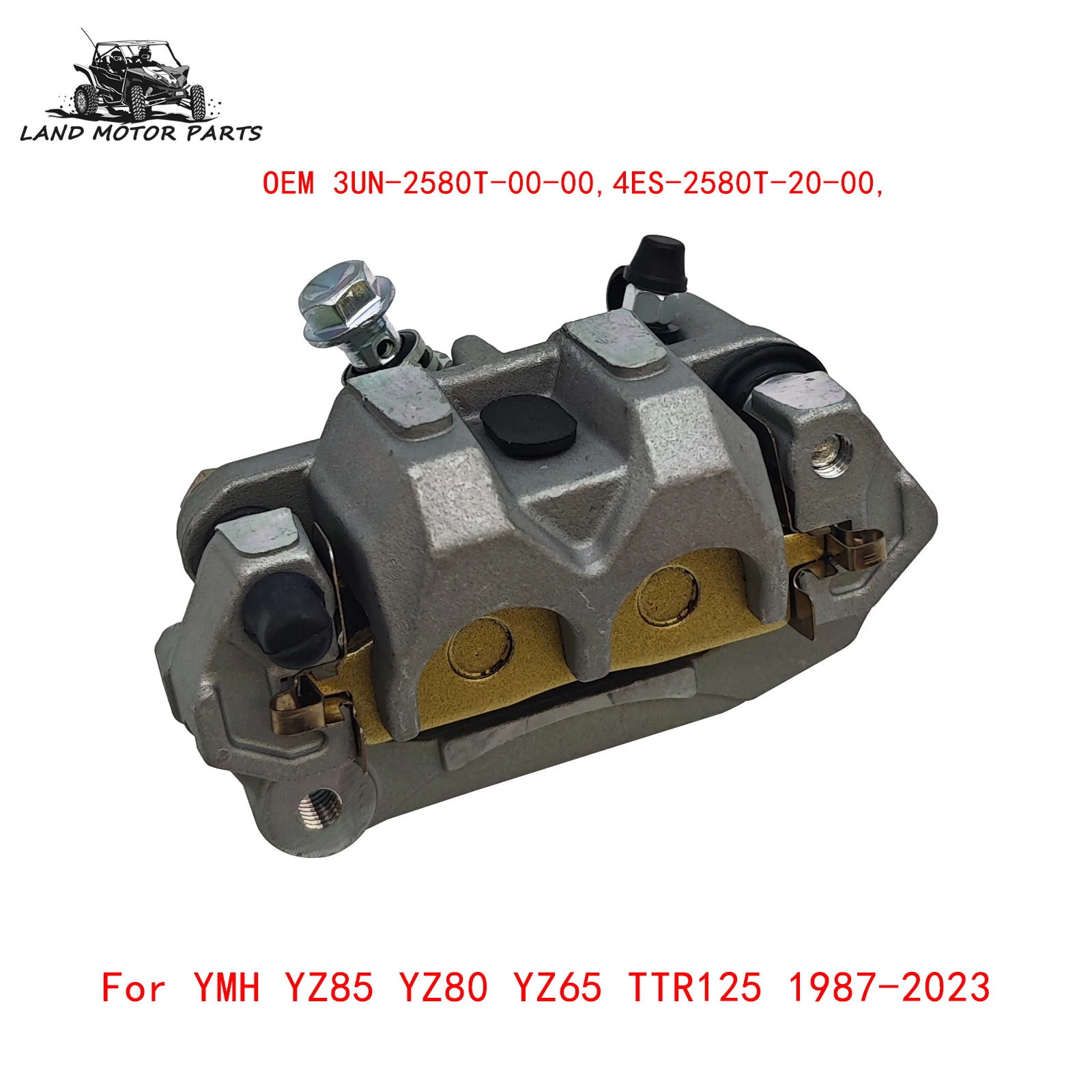 Front Brake Caliper 5PA-2580T-00-00 3UN-2580T-00-00 4ES-2580T-20-00 For YMH TTR125 YZ85 YZ80 YZ65 TTR125 1987-2023  Calipers