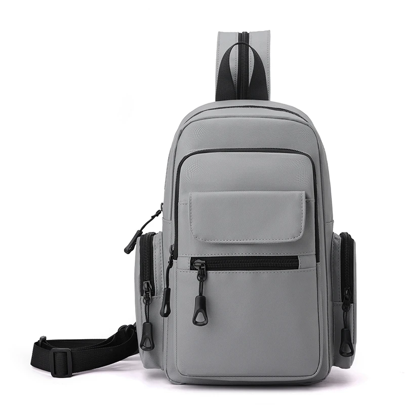 Modische Multifunktionale Brusttasche Fahrrad-Brusttasche Herren Mini-Rucksack Geeignet für Tägliches Pendeln Outdoor-Sport Reisen – Detail 14