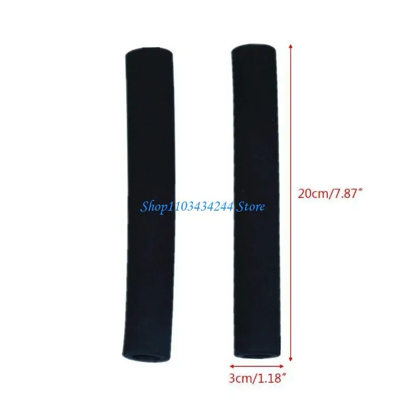 2pcs Baby Strollers Armrest Protective Case Universal Strollers Accessories Pushchair Handle Cover EVA Foam Cotton Cover