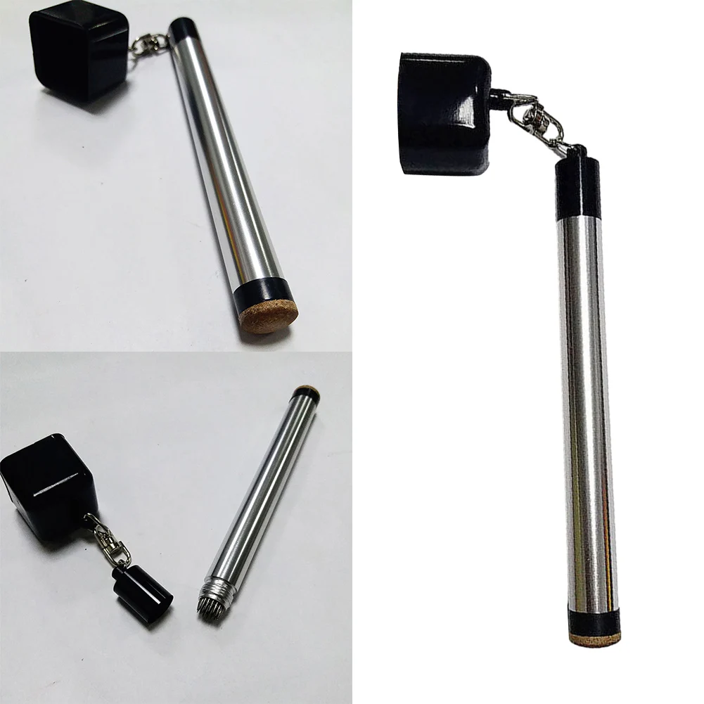 

Многофункциональный держатель для мела для бильярдного кия со встроенным приспособлением для прокола наконечника и инструментом для ремонта наконечников снукерных киев для ухода за киями