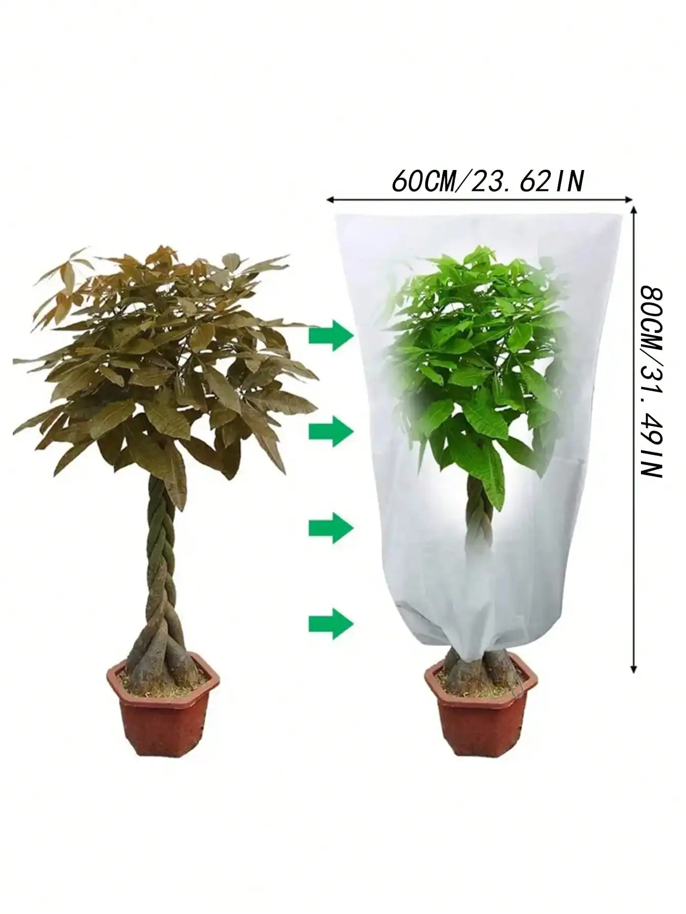 1pc，Protect Your Vegetables & Fruit Trees with Garden Floating Row Covers - Perfect for Freezing Weather!
