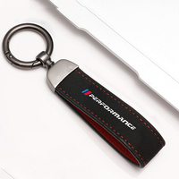 Car Suede Keychain Zinc Alloy Key Ring For BMW Performance i8 Z4 Z8 X3M X4M G82 G80 F80 F87 G30 G20 G32 F40 F45 F46 E70 E71 G11