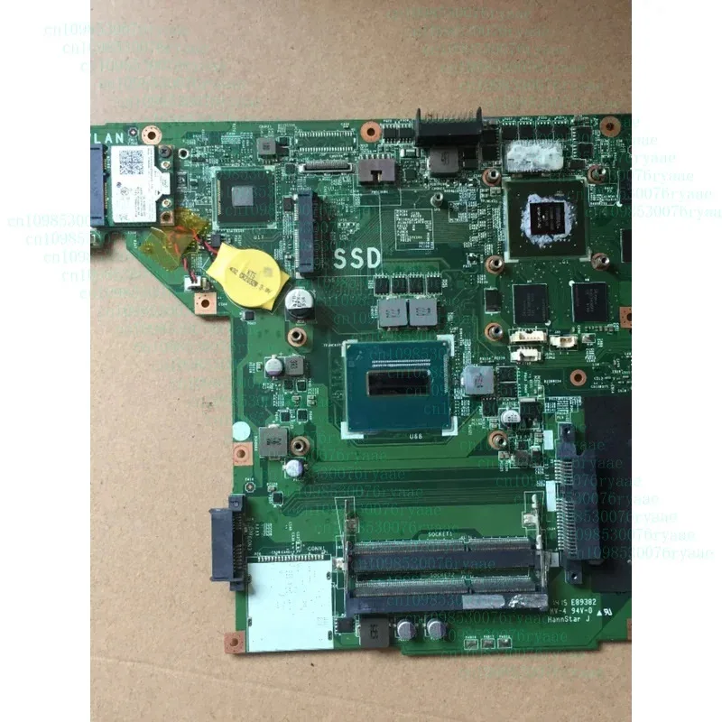 

MS-1759 Original For MSI GE70 2PE Laptop Motherboard MS-17591 VER:1.0 With I7-4710HQ CPU GTX860M 2G GPU MB 100% Tested Fast Ship