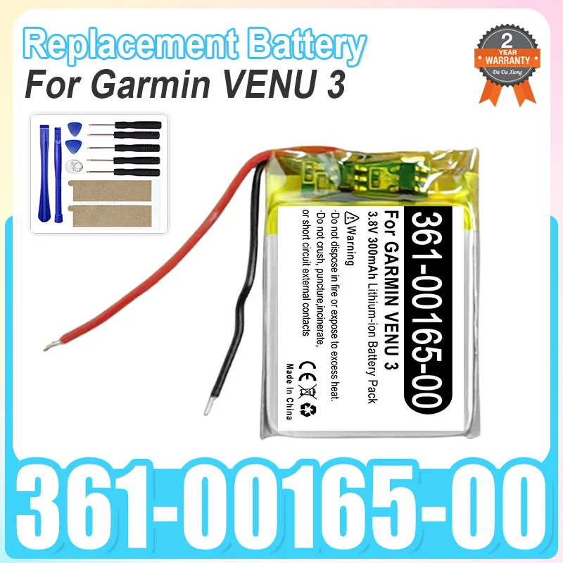 Replacement Sports Smartwatch Battery for GARMIN VENU 3 3S