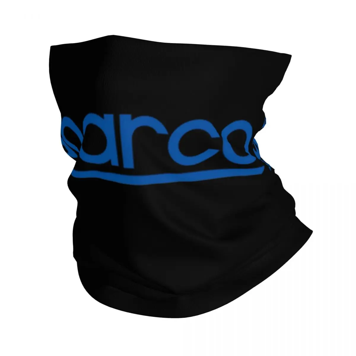 S-SPARCO Logo Car Racing Club Vintage Bandana Neck Cover Printed Wrap Scarf Headband Riding For Men Women Adult Washable