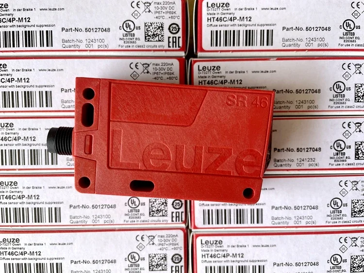New original Leuze HT5.1/2 HT5.1/4 HT46C/4P-M12  Optoelectronics Switch