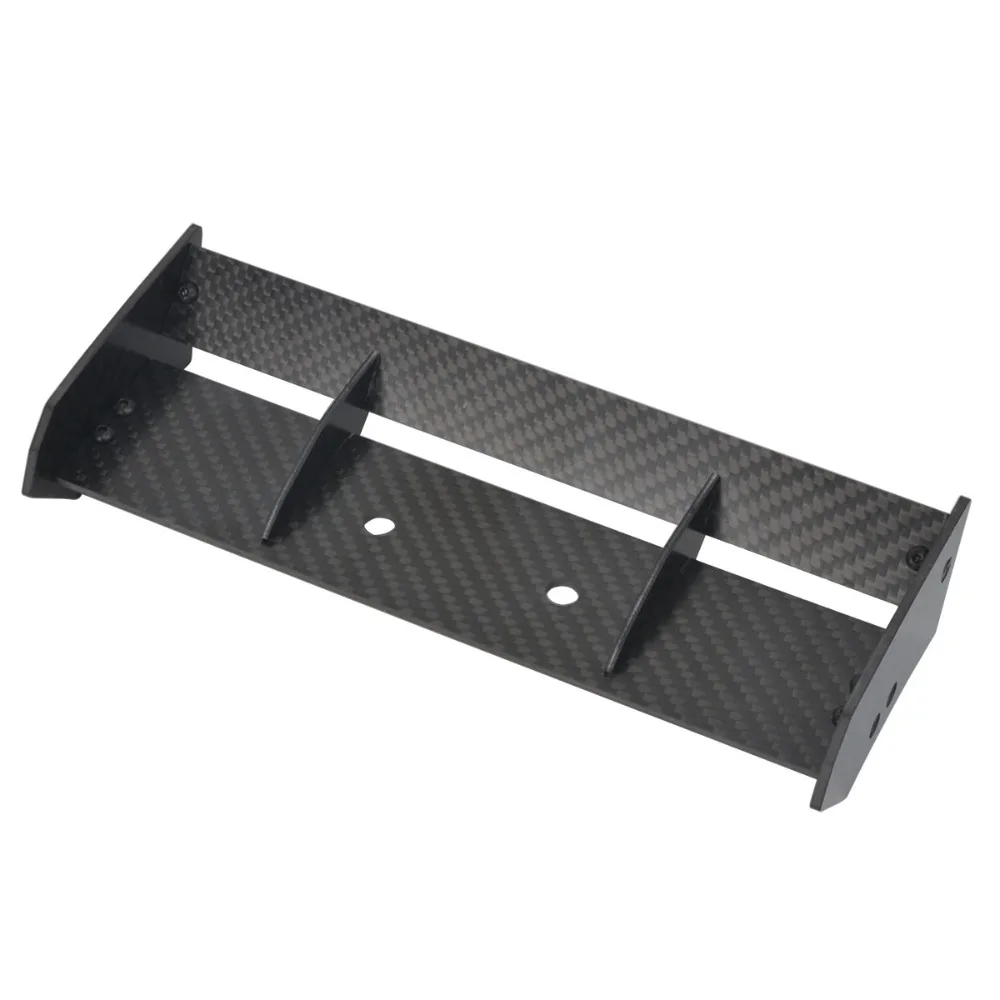New Carbon Fiber Wing Spoilers Suitable for Traxxas E-Revo 2.0 1/10 RC Car Upgrades Parts