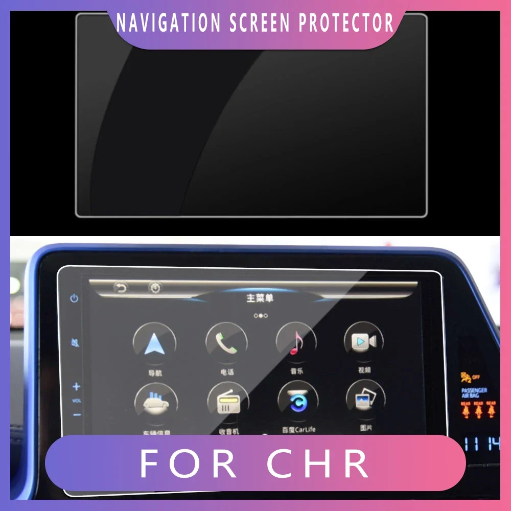 Car GPS Navigation Screen Protector LCD Touch Film Sticker For Toyota C-HR CHR 2016-2020 2021 2022 Accessories