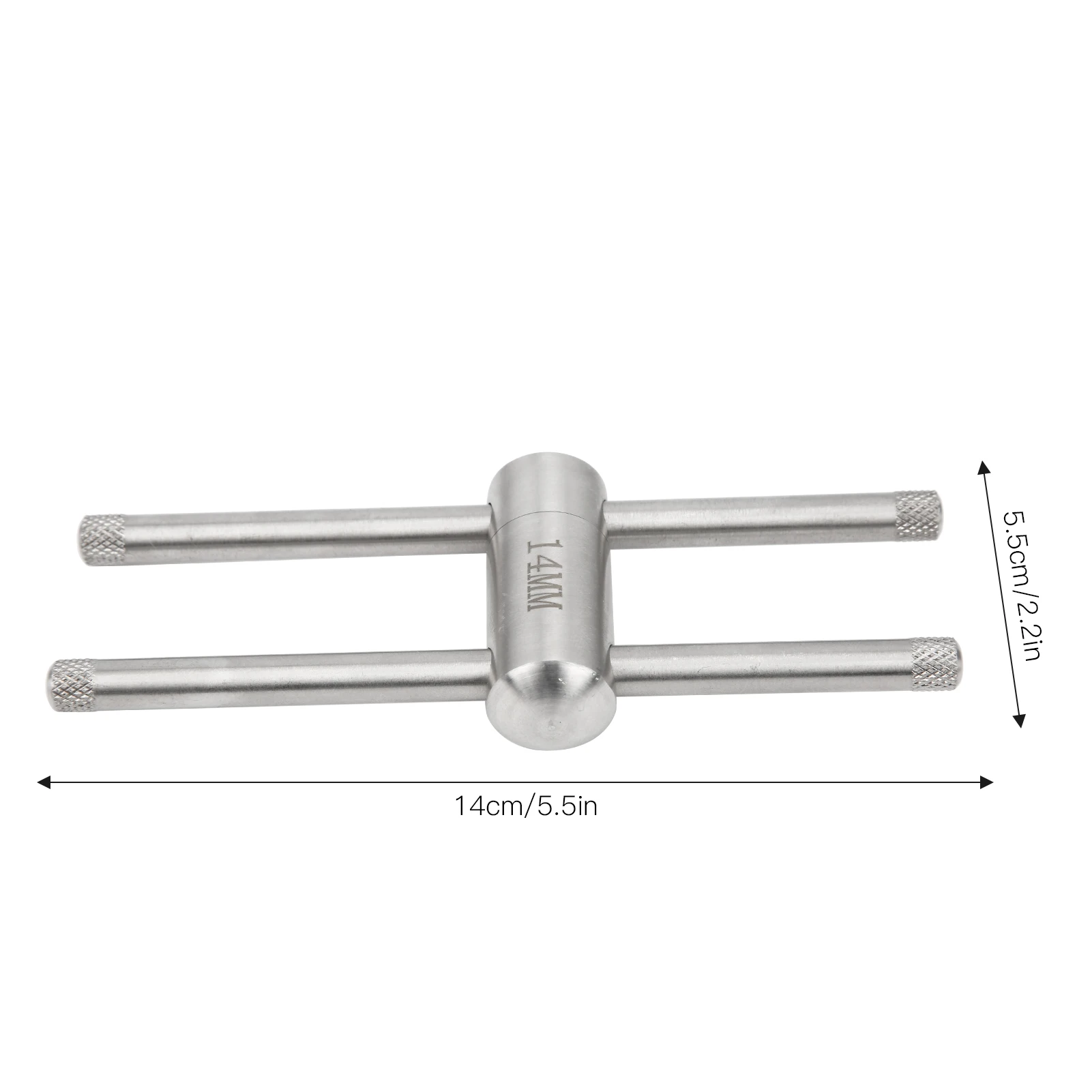 Strumento per pressa per stecca da biliardo Accessorio per forniture per stecca da biliardo per soppressore di punte per stecca da biliardo in acciaio inossidabile