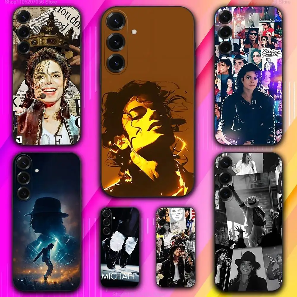

M-Michael Singer J-Jackson Phone Case For Samsung A 73,72,71,53,52,51,41,40,30,22,21,13,12,Note 20,10,9 Ultra Pro 5G Soft
