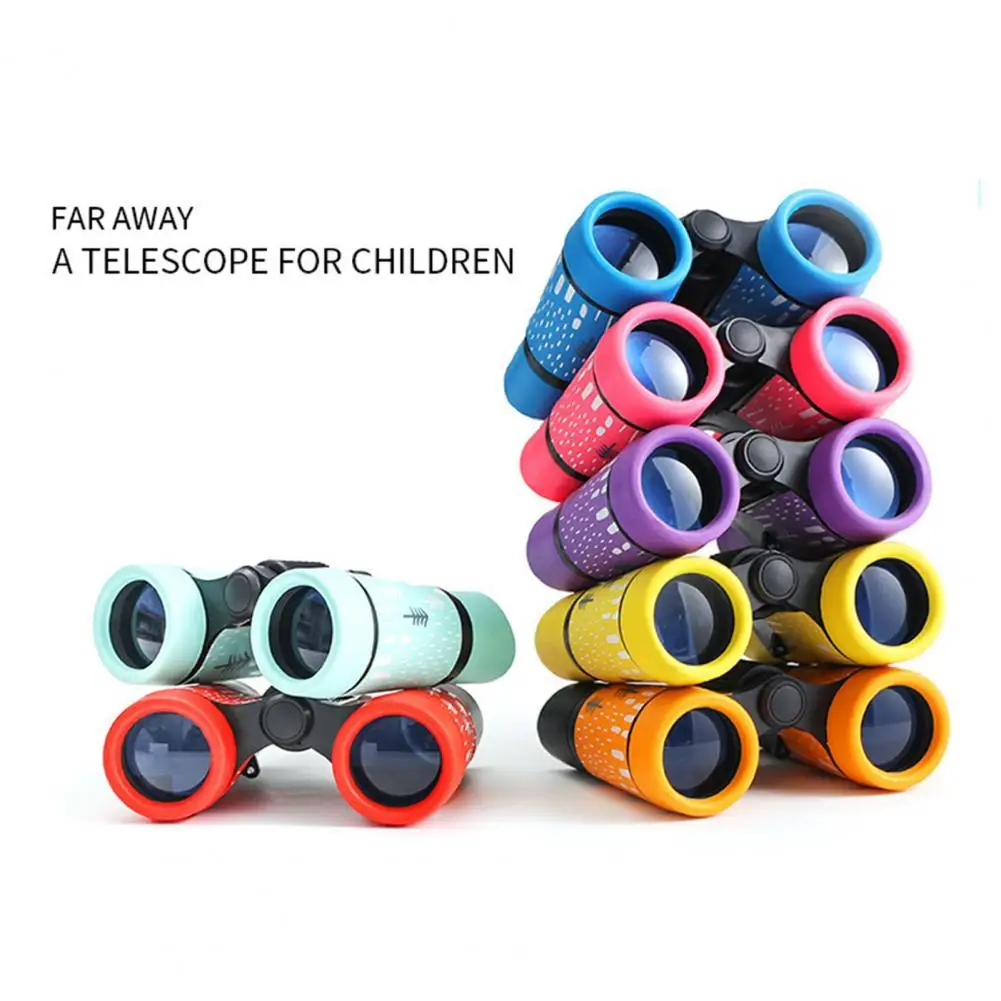 Kids Telescope Binoculars 4x30 Telescope Rubber Portable Educational Learning Telescope Bird Watching Folding Optics telescope