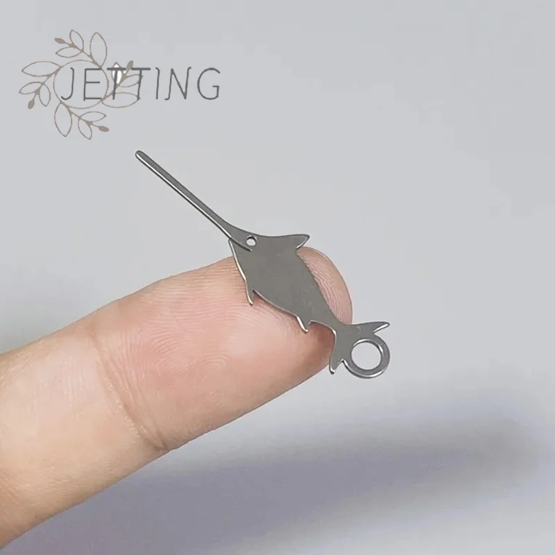 إبرة من الفولاذ المقاوم للصدأ على شكل سمكة أبو سيف ساخنة للهواتف الذكية، أداة إزالة علبة بطاقة Sim، أداة مفتاح إخراج كشتبان عالمي