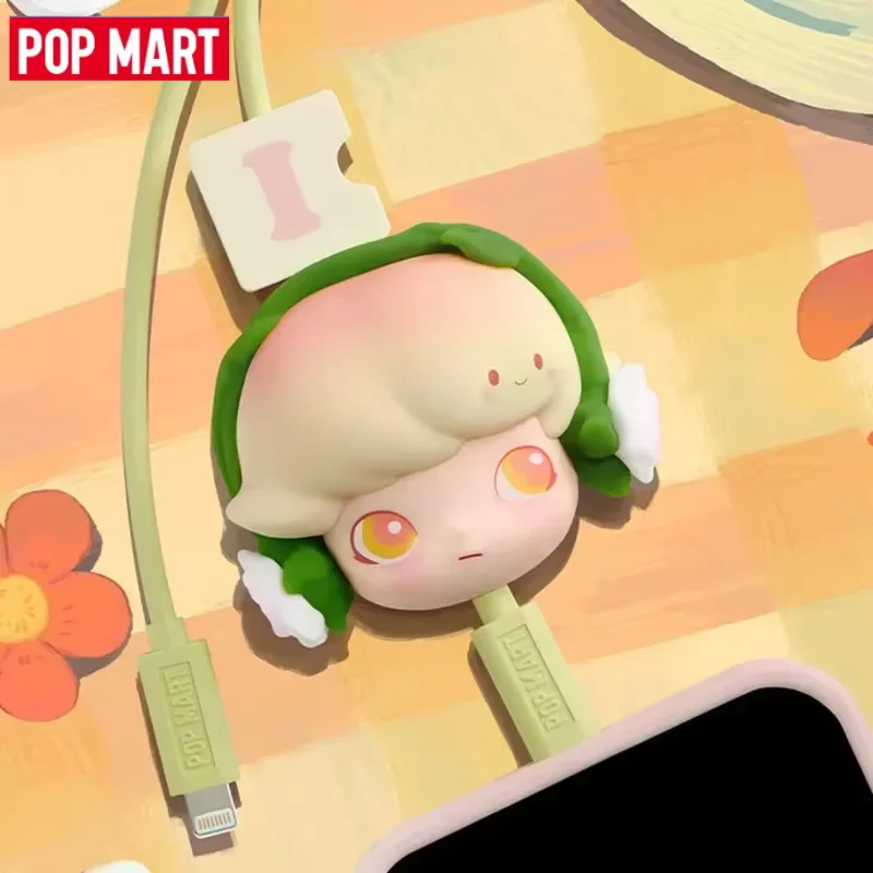 

POP MART Hand in Hand Серия Kawaii Аниме Фигурка с кабелем для передачи данных «два в одном» Слепая коробка Игрушка-сюрприз Mystery Doll Caixa Caja