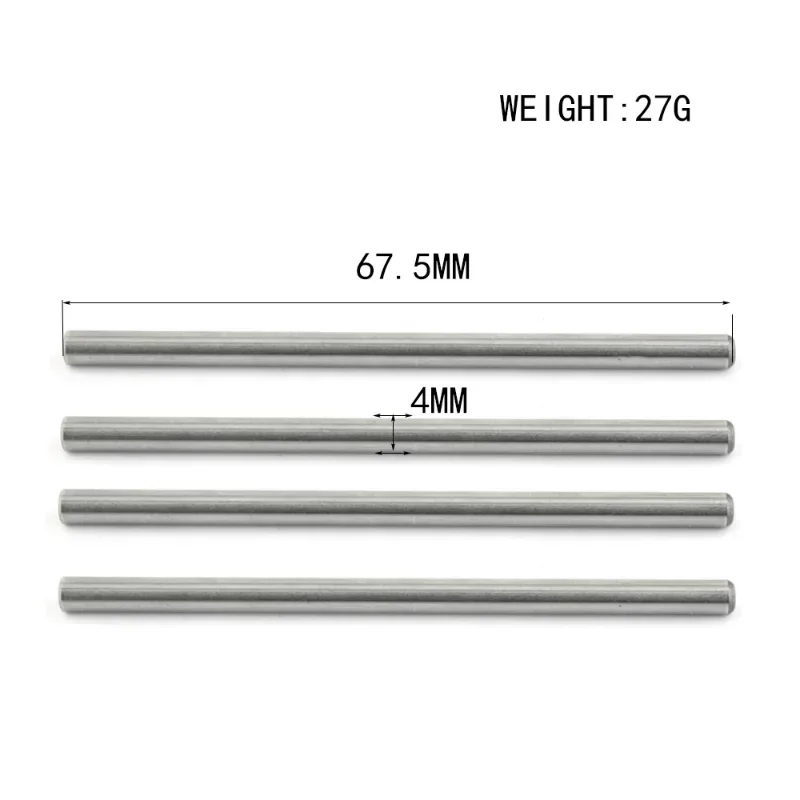 Metal Front and Rear Suspension Arm Code with Pin for Arrma 1/7 Felony Infraction 1/8 KRATON Outcast Typhon 6S Upgrade Parts