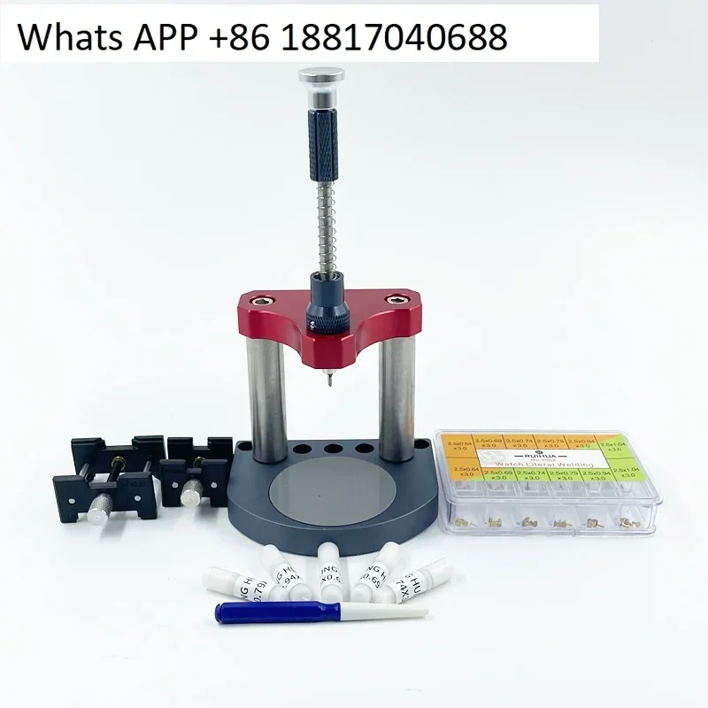 

watch repair tool, dial foot, pad foot nail, literal foot welding, watch literal foot repair machine