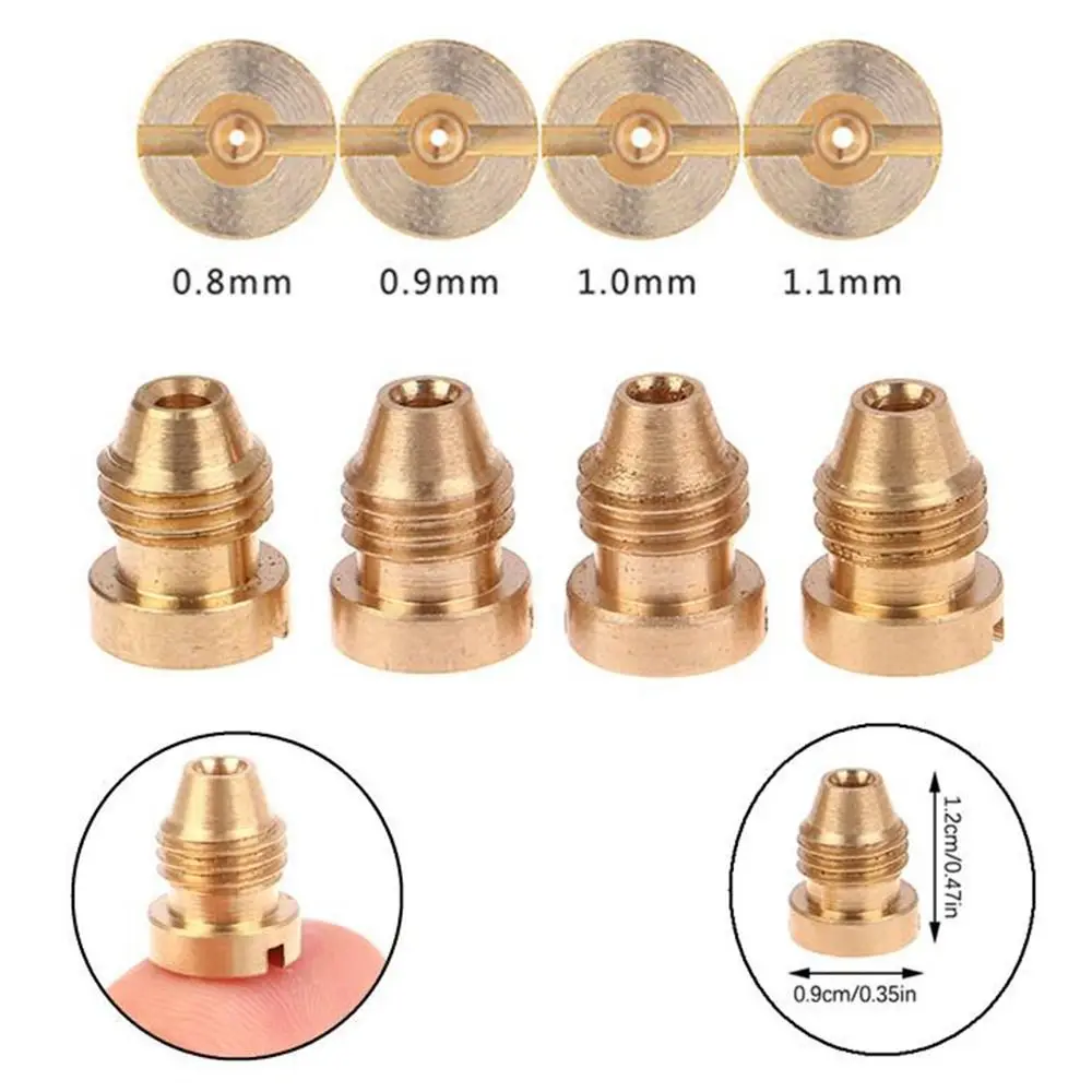 

0.8-1.4mm Pot Car Accessory Spray Core Snow Foam Orifice Washer Nozzle High Pressure Cleaner Tips