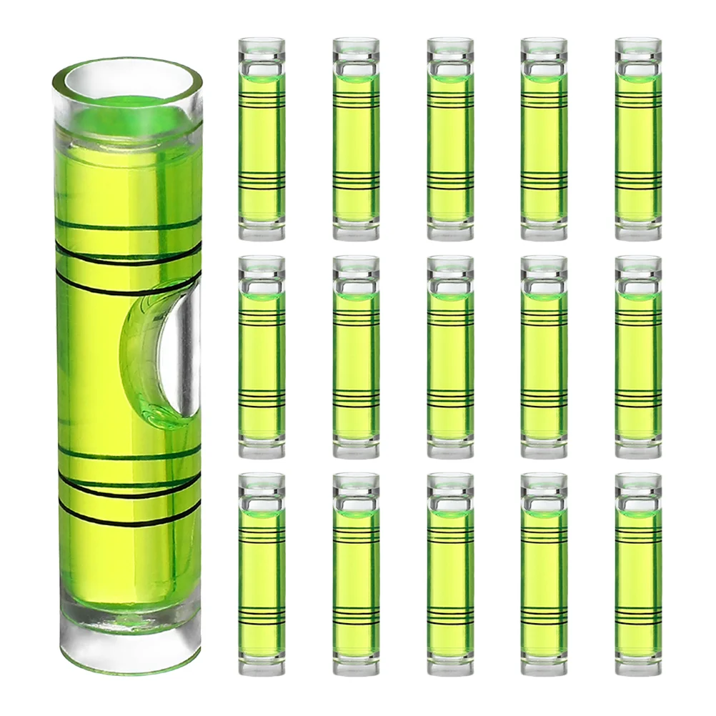 Bubble Spirit Level 50Pcs Bubbles Horizontal Rulers Mini Cylindrical Level Rv Standard Levels Camping Trailer Photo