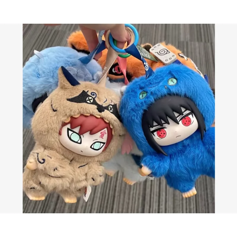 متوفر في المخزون الأصلي إيكي ناروتو صندوق أعمى ناروتو شيبودن سلسلة الحفلات ناروتو المفاتيح دمية لعبة جمع هدية