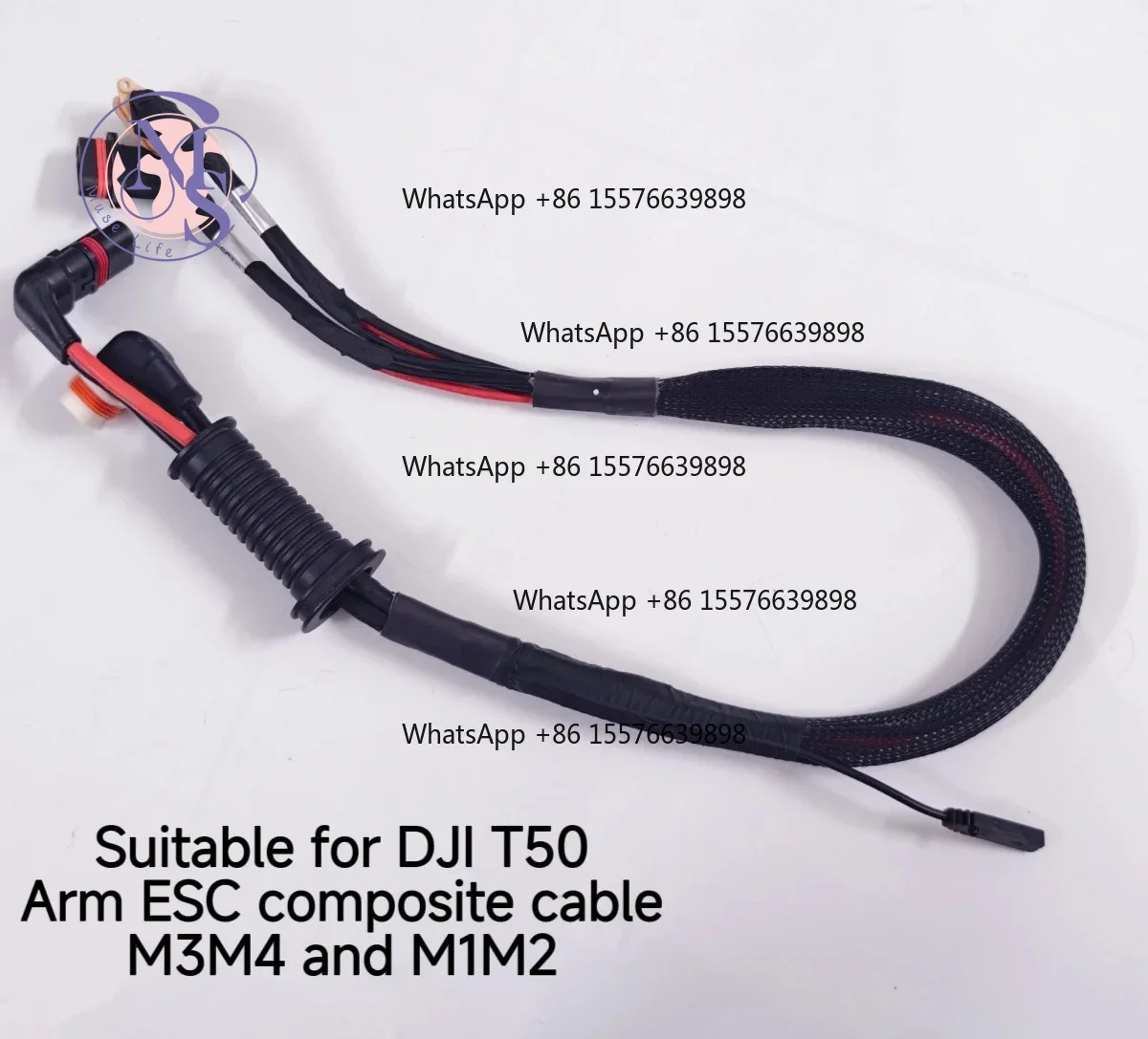 ZOCI-FOR-T50 M1 M2 M3 M4 Arm ESC Wiring Harness For Agricultural Sprayer Drone Auto Replacement Parts