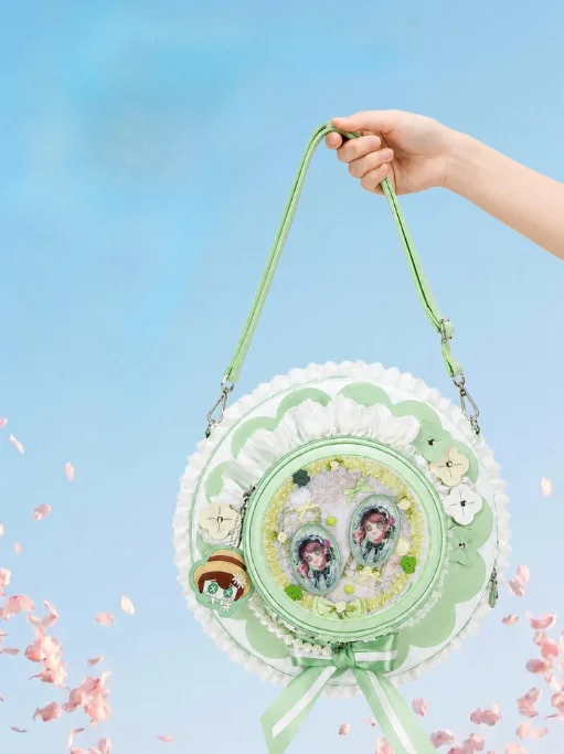 Pearl Bow Ita Bag Lace Mochila Creative Mochilas Mujer Fashion Backpacks Versatile Gift Backpack Original Bolsas Feminina
