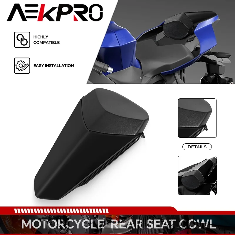 Motorcycle Accessories Rear Hump Seat Back Cover For YZF R1 15-25 R6 17-25 R7 22-26 Pillion Rear Seat Tail Cover Cowl r1 r6 r7