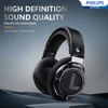 필립스 SHP9500 헤드 장착형 유선 헤드폰 HiFi 스테레오 이어폰 모니터 클래스 음악 이어 버드 전자 스포츠 게임 범용 헤드셋 1
