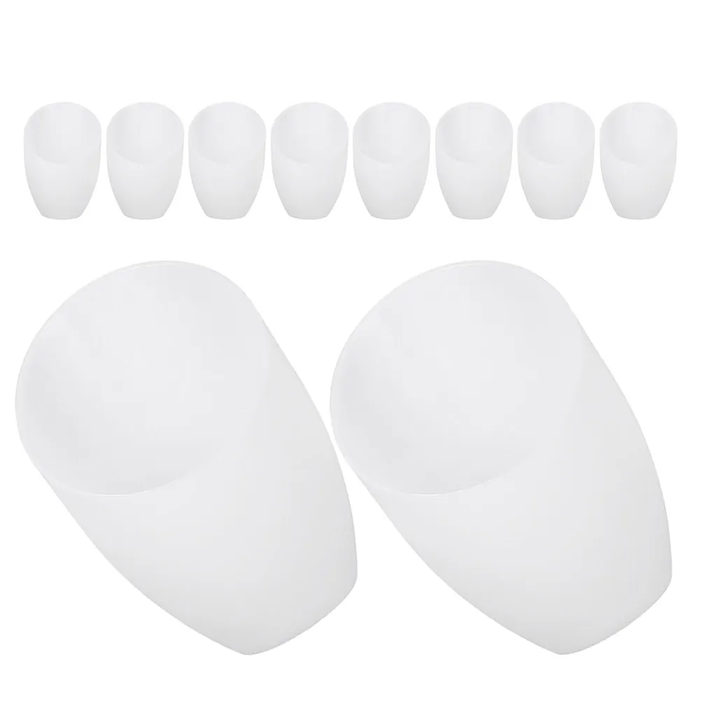 10Pcs Horseshoe Lampshade Plastic Replacement Decorative Light Cover for Desk Pendant Table Lamp Bedroom Home Plastic Lamp Shade