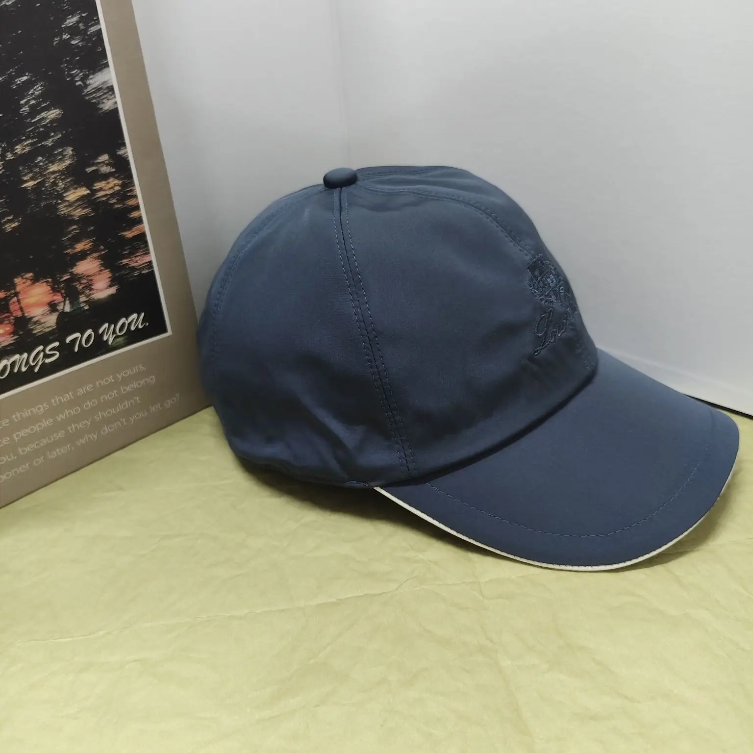 Casquette de baseball unisexe 2026 nouvelle version coréenne pour l'été, séchage rapide, décontractée, avec lettres brodées, protection solaire