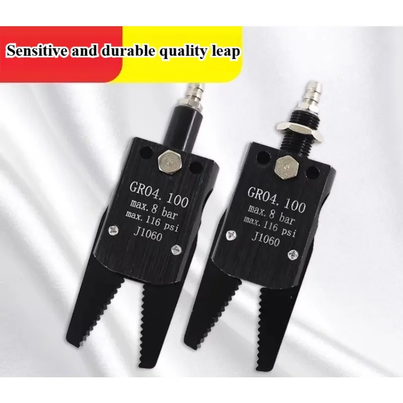 Pneumatic Mini Gripper J1060/J1080MINI A B C with Switch Magnetic Induction Manipulator Gripper Fixture for Industrial Robot