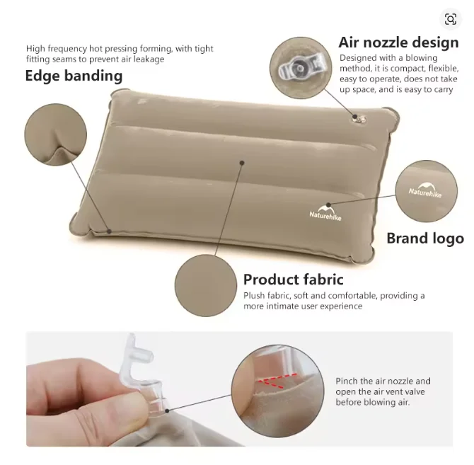 Ultralight Inflatable Travel Pillow 6