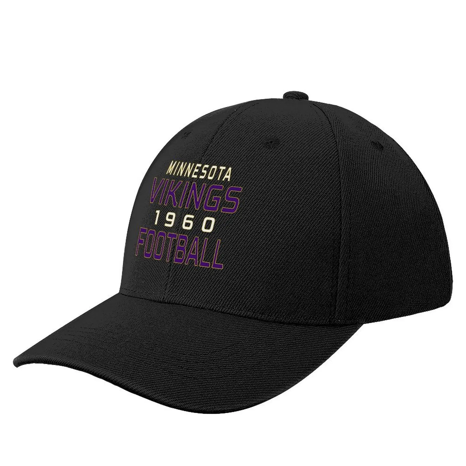 

Minnesota Vikings Football 1960 Classic Baseball Cap summer hat Big Size Hat Horse Hat Designer Man Women's