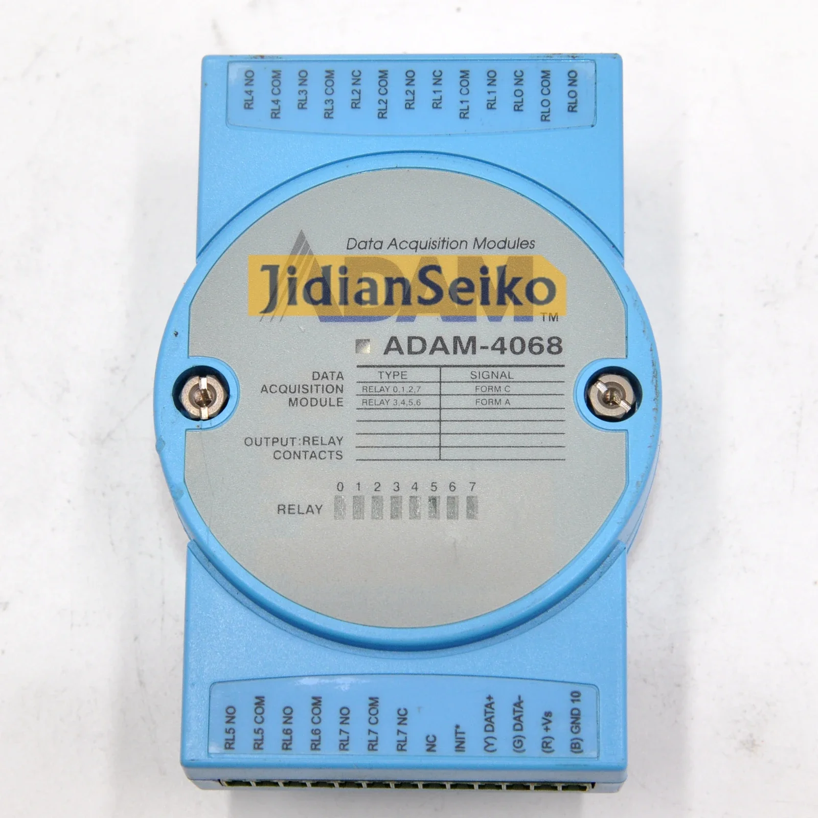 Adam-4068 8-Weg Relais Output Module Gebruikt Gratis Verzending