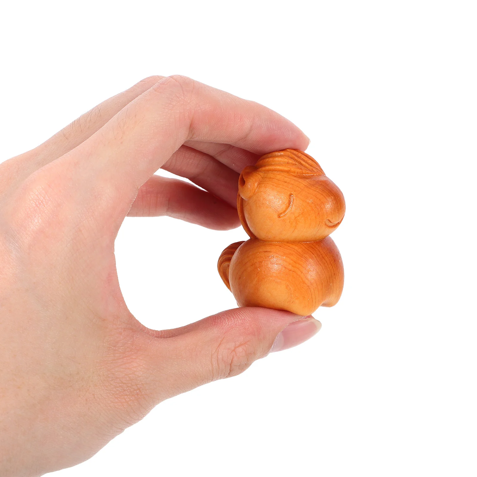 

Wooden Horse Statue Fat Chinese Zodiac Hand Carved Animal Desktop Decoration Mini Sculpture Home Office Decor Wood Carving Craft