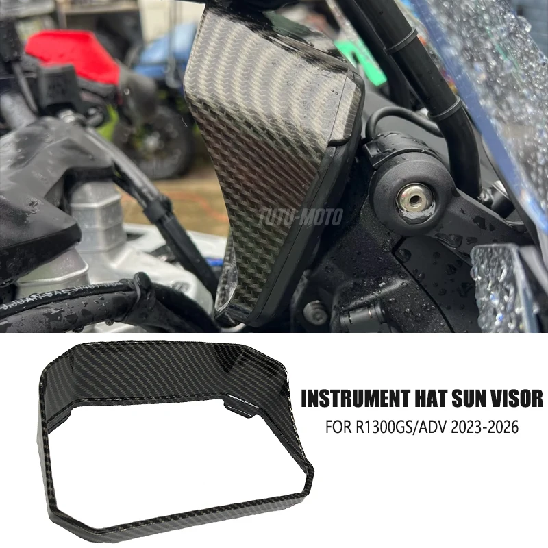 For BMW R1300GS R1300 GS ADVENTURE Instrument Hat Sun Visor Meter Cover Guard R 1300GS R 1300 GS 1300 GS1300 2023-2026