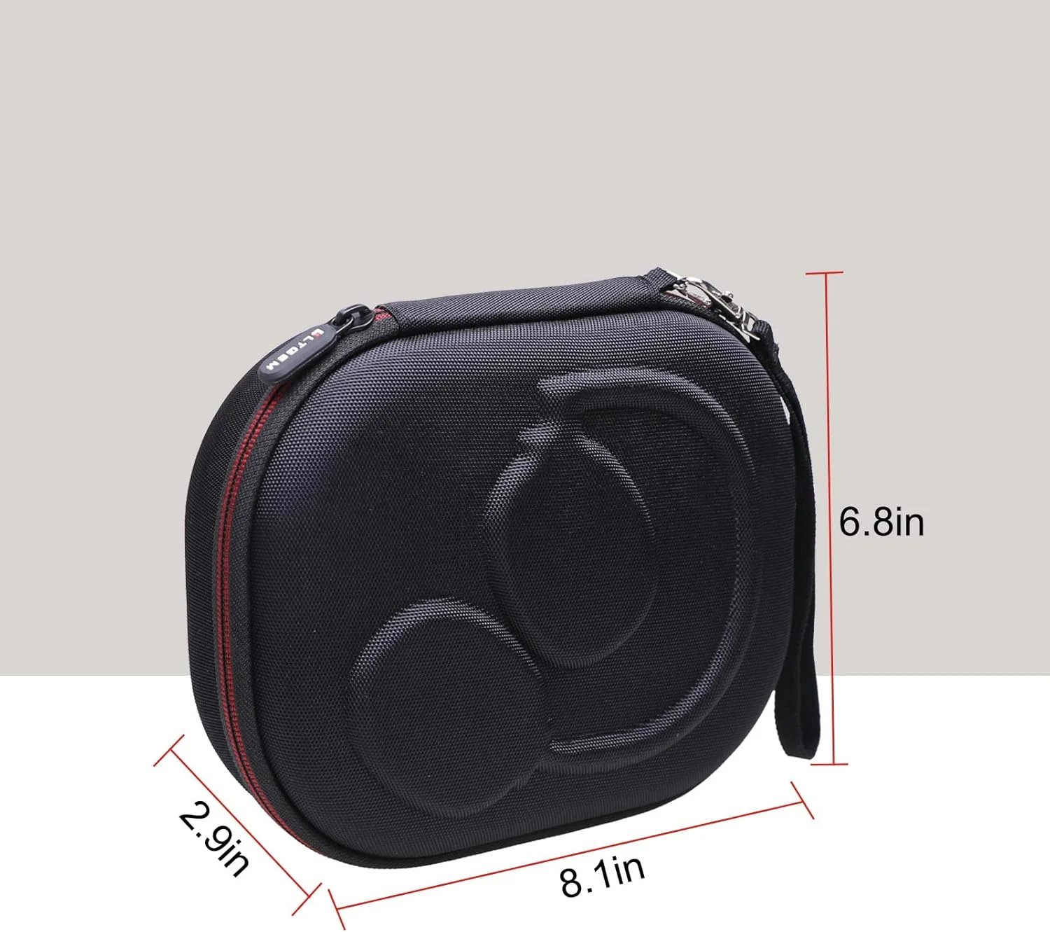 LTGEM EVA Hard Case for JBL Live 770NC/660NC/650BT/460NC/670NC/400BT/E45BT Bluetooth Wireless Headphone(Light Blue) - view 4