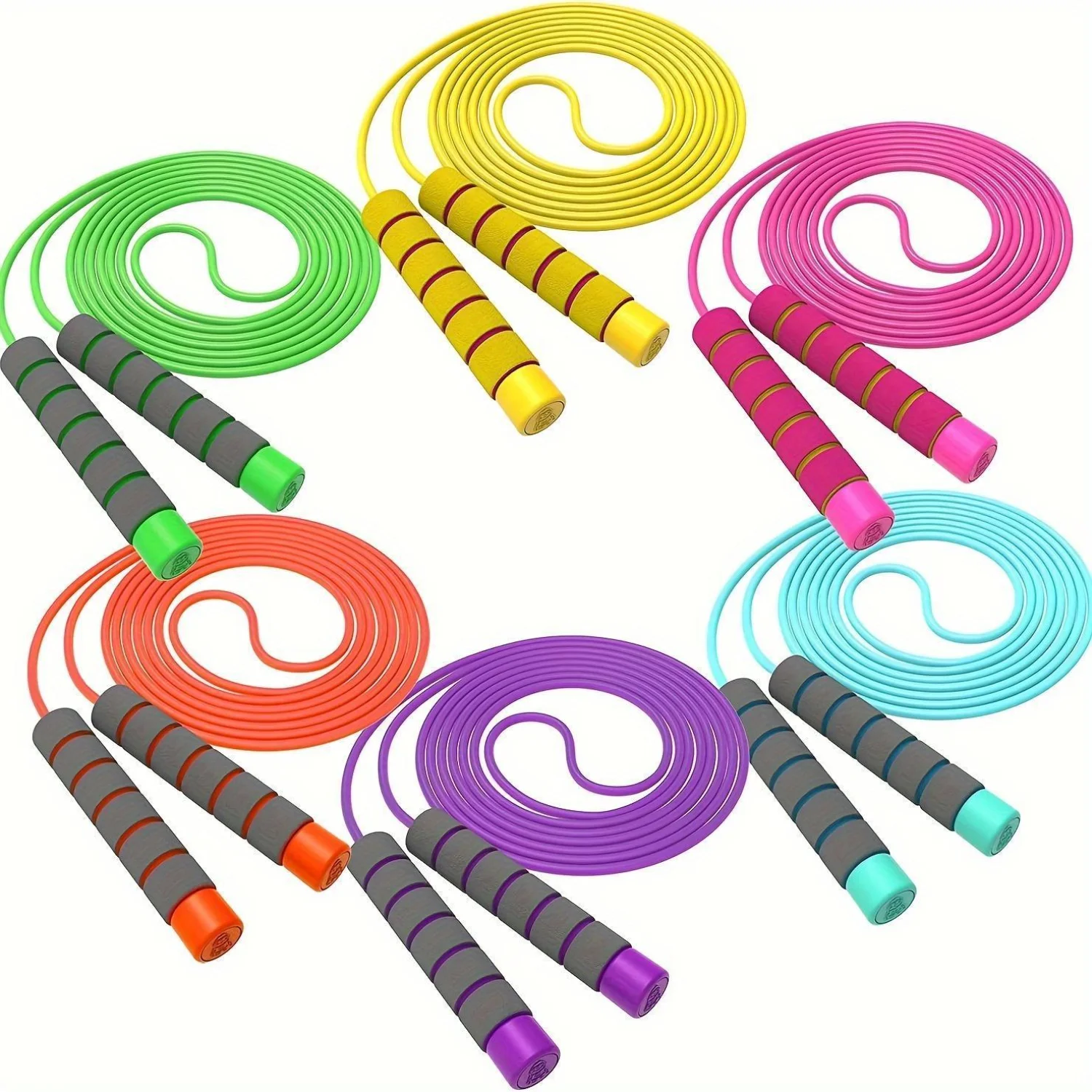 Adjustable Speed Jump Rope Non-Slip Foam Handles Fitness Training Sports Skipping, Durable ABS/PVC, Ages 14+, 1Pc Cnc dust brush