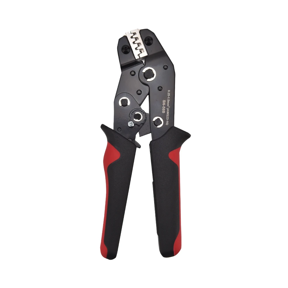 Professional Sn-58B Crimping Pliers Set - Quick-Change, High Carbon Steel For 0.25-1.5Mm² Awg23-16 - Ideal For Dupont Jumper Wir