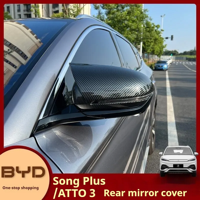 

Car Rear view Mirror Trim Side Door Rear View Mirror Cover For BYD Song pro Song plus ATTO 3